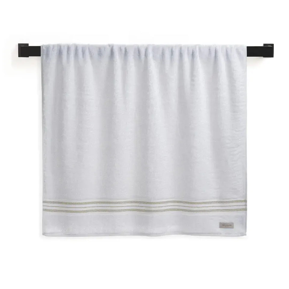 Toalha Banhão Barberine Branca / Pistacchio Trussardi