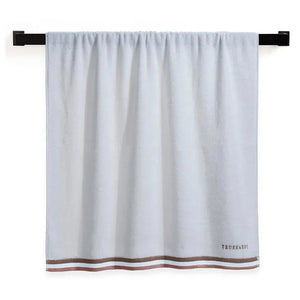 Toalha Banhão Montello Branca / Rosa Trussardi