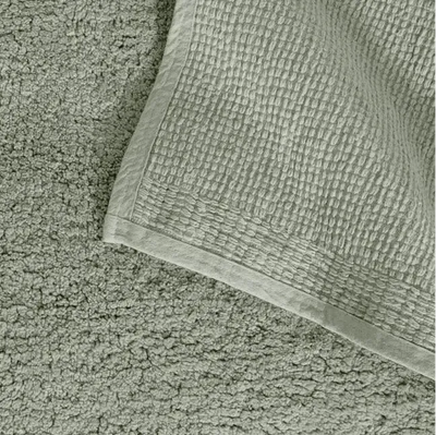 Toalha Piso Antiderrapante 100% 80x60 Algodão Carmel Pistacchio Trussardi