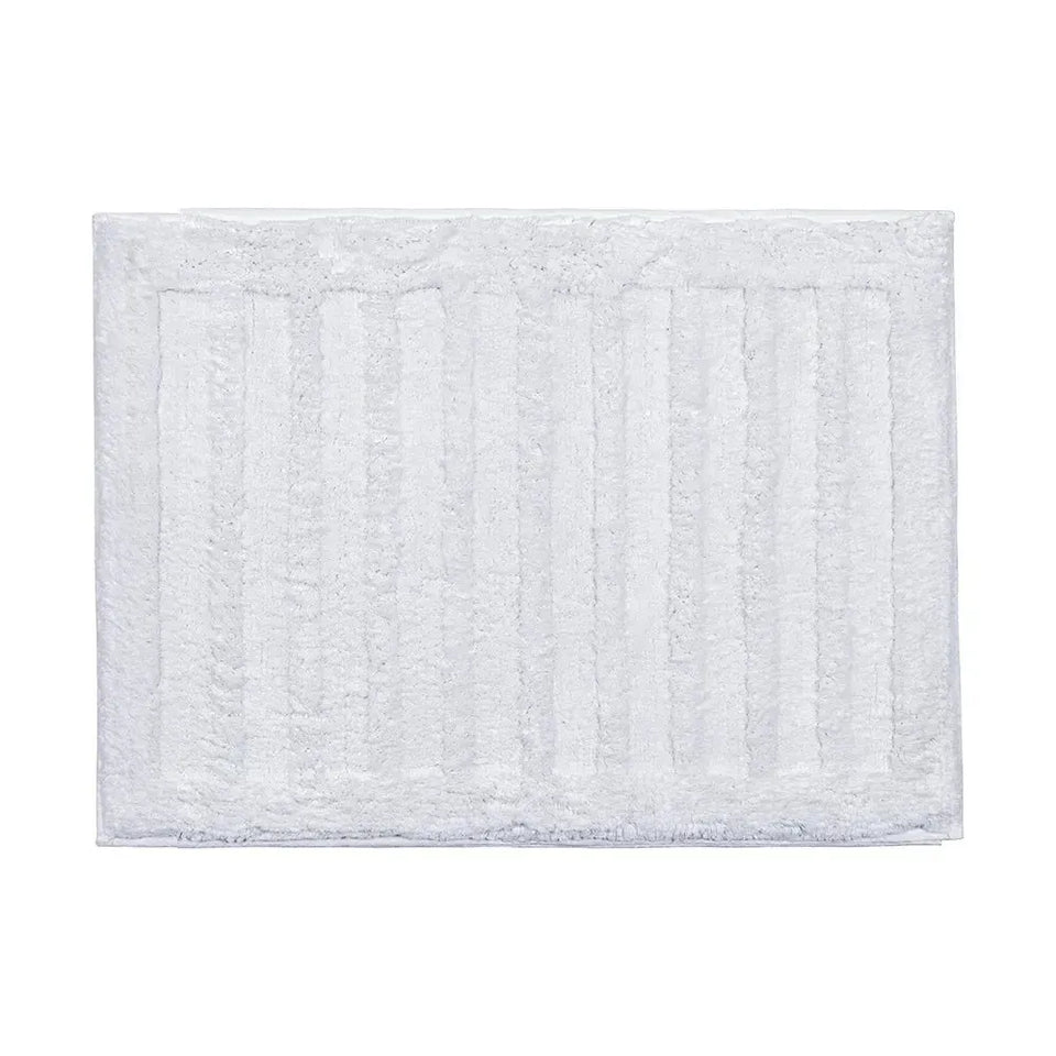 Toalha Piso Antiderrapante 100% 80x60 Algodão Salvatore Branco Trussardi