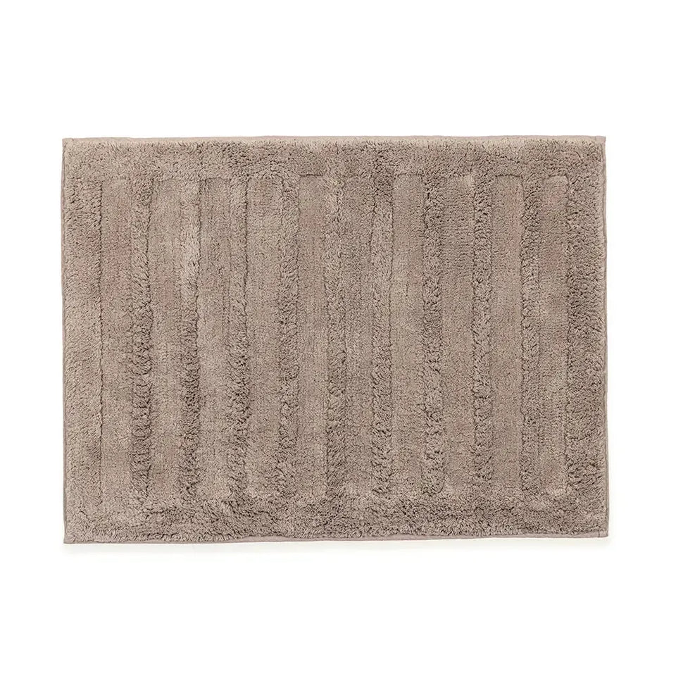 Toalha Piso Antiderrapante 100% 80x60 Algodão Salvatore Nocciola Trussardi