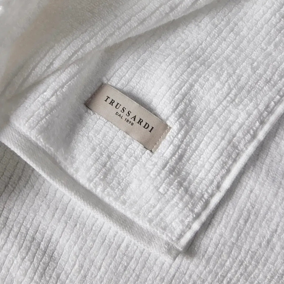 Toalha Rosto Belluno Branca Trussardi