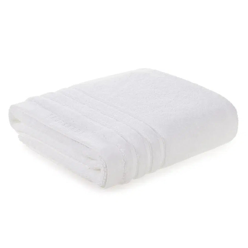 Toalha Rosto Divine Branca Trussardi