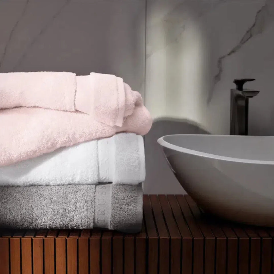 Toalha Rosto Farnese Azzuro Trussardi