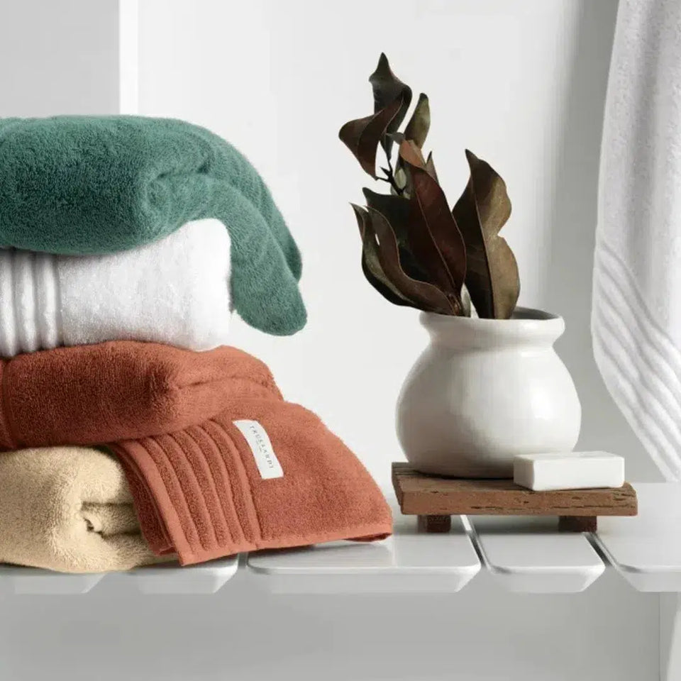 Toalha Rosto Imperiale Branca Trussardi