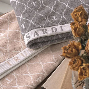 Toalha Rosto Speciale Nocciola / Branca Trussardi