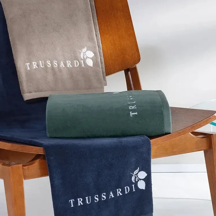 Toalha de Praia Boschi Limone 100% Algodão Trussardi