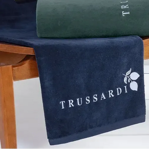 Toalha de Praia Marino Limone 100% Algodão Trussardi