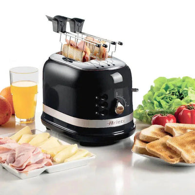 Torradeira Elétrica Moderna Preta 220V 750W Ariete