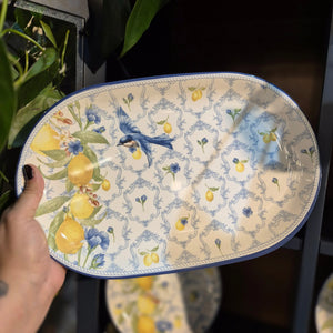 Travessa Cerâmica Sicilia 34,4x22,2cm Alleanza