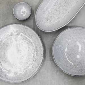 Travessa G Redonda Stoneware Orgânico Echo 36cm Porto Brasil