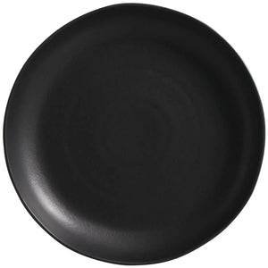 Travessa Grande Redonda Stoneware Orgânico Preto Matte 36cm Porto Brasil