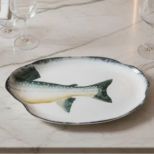 Travessa Média Cerâmica Atlântica 26,5x3x39,5 Scalla