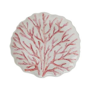Travessa Melamina Desenho Coral 42,7x40,3x4,5cm
