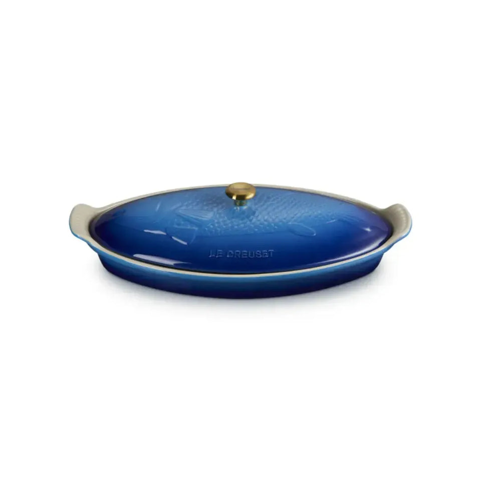 Travessa Oval para Peixe 34cm Cerâmica Azure Le Creuset – Let's Eat It
