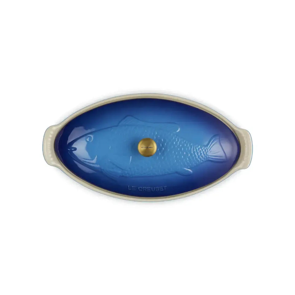 Travessa Oval para Peixe 34cm Cerâmica Azure Le Creuset – Let's Eat It