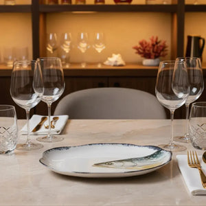 Travessa Pequena Cerâmica Atlântica 20x2,5x29 Scalla