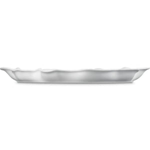 Travessa Redonda Cerâmica Ruffle Branca 36cm Le Creuset