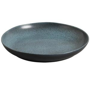 Travessa Redonda Grande Stoneware Orgânico Petroleum/Night Sky 36cm Porto Brasil