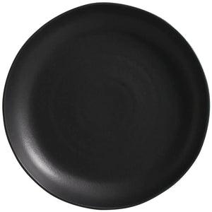 Travessa Redonda Grande Stoneware Orgânico Preto Matte 36cm Porto Brasil