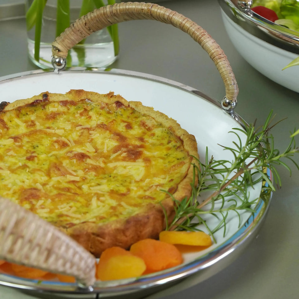 Travessa Redonda de Cerâmica com Alças Object Bahali 34cm