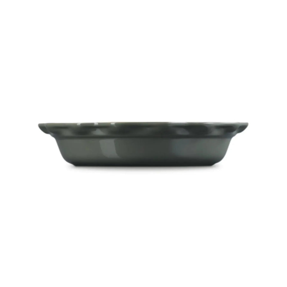 Travessa Redonda para Torta Cerâmica Heritage Thyme 23cm Le Creuset