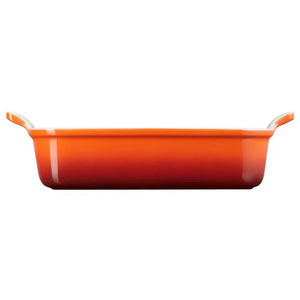 Travessa Retangular Cerâmica Heritage Cayenne 26cm Le Creuset