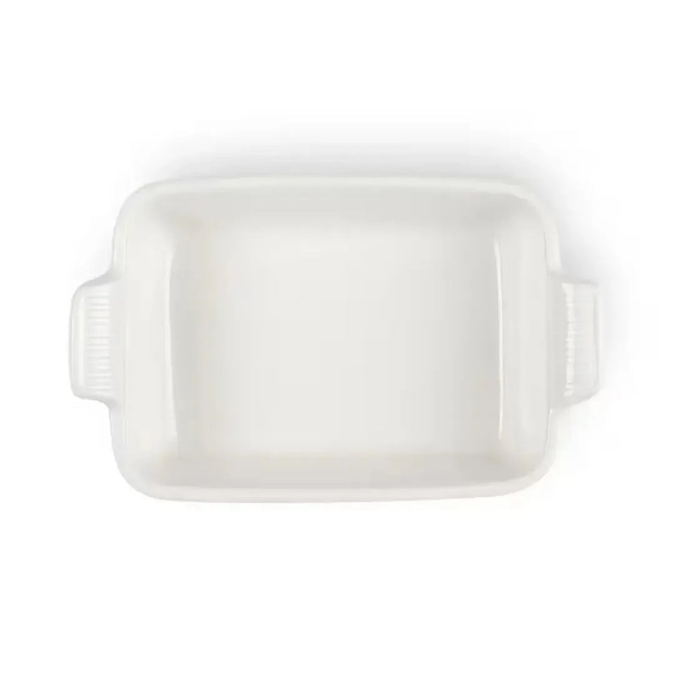 Travessa Retangular Cerâmica Heritage Cotton 19cm Le Creuset