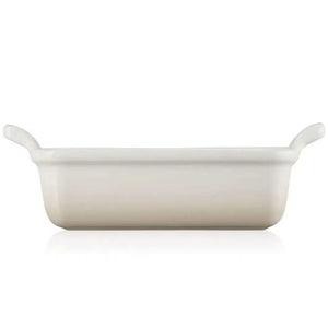 Travessa Retangular Cerâmica Heritage Meringue 19cm Le Creuset