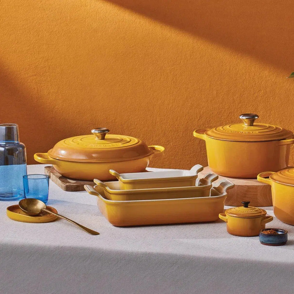 Travessa Retangular Cerâmica Heritage Nectar 32cm Le Creuset