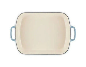 Travessa Retangular com Alças Cerâmica Signature Chambray 33cm Le Creuset