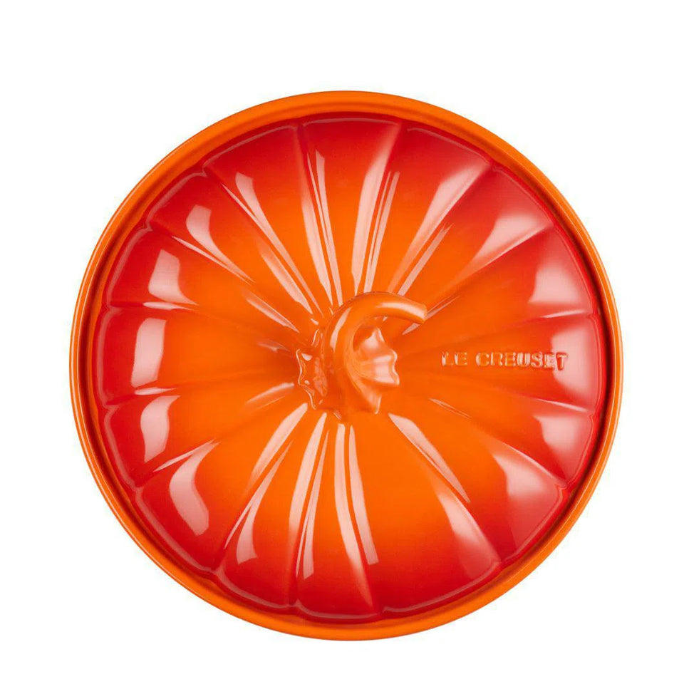 Travessa com Tampa Abóbora Halloween 23cm Le Creuset