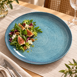 PRÉ-VENDA: Travessa G Redonda Stoneware Orgânico Breeze 36cm Porto Brasil