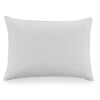 Travesseiro Câmara Dupla 233 Fios Percal 100% Algodão Branco 50x70cm Trussardi