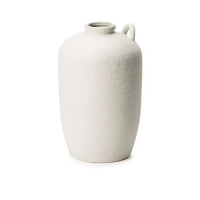 Vaso Cerâmica Branco 26,5x16x16cm Mart
