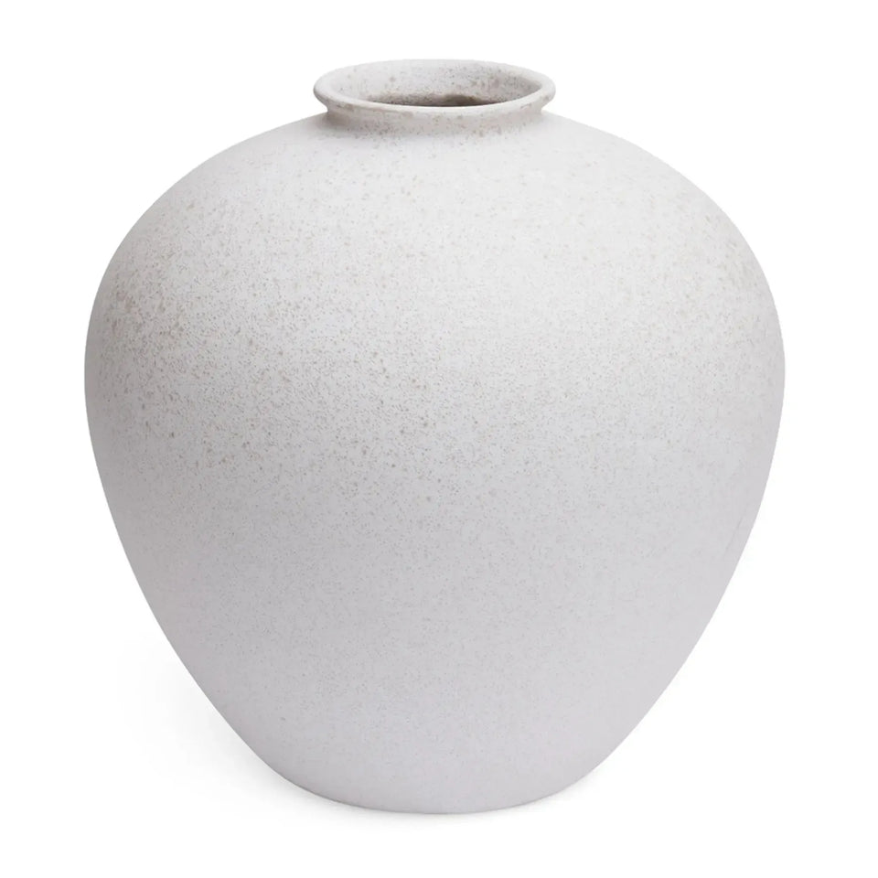 Vaso Cerâmica Off White 29,5x29,5cm Mart