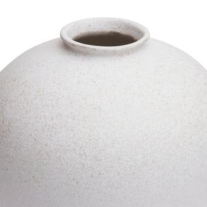 Vaso Cerâmica Off White 29,5x29,5cm Mart