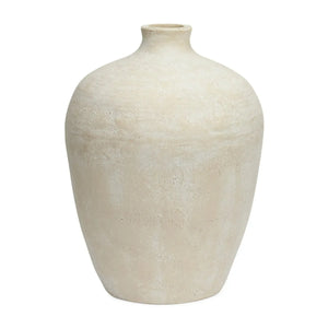 Vaso Fibra de Vidro Off White 57x41,5cm Mart