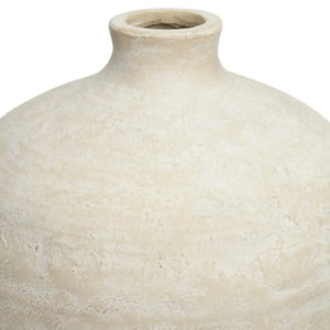 Vaso Fibra de Vidro Off White 57x41,5cm Mart