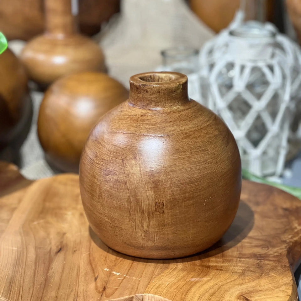 Vaso Madeira Home&Co 17x17x17cm