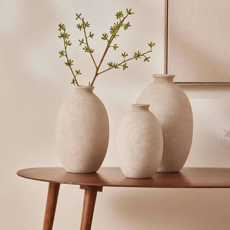 Vaso Terracota Bege 33,5x21cm Mart