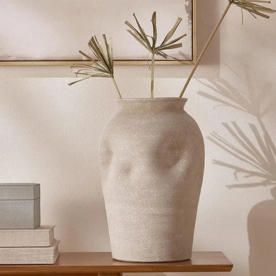 Vaso Terracota Bege 33,5x22cm Mart