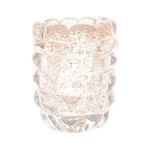 Vaso em Vidro Italy Murano Dourado 10x15cm