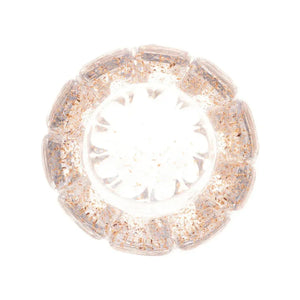 Vaso em Vidro Italy Murano Dourado 10x15cm