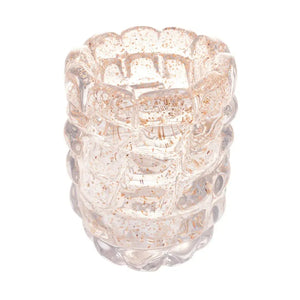 Vaso em Vidro Italy Murano Dourado 10x15cm