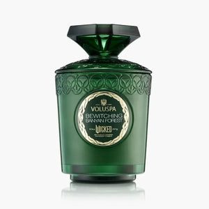 Vela Voluspa Copo de Vidro Bewitching Banyan Forest 60 Horas