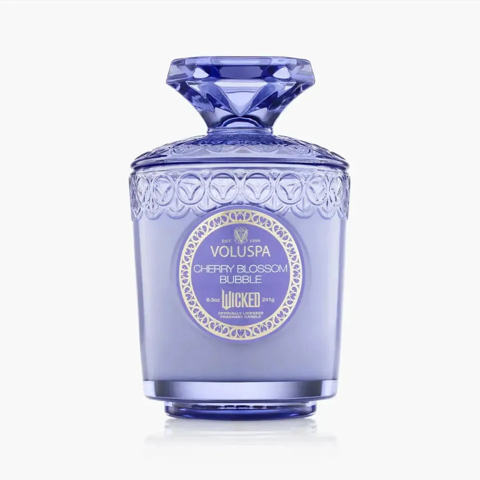 Vela Voluspa Copo de Vidro Cherry Blossom Bubble 60 Horas