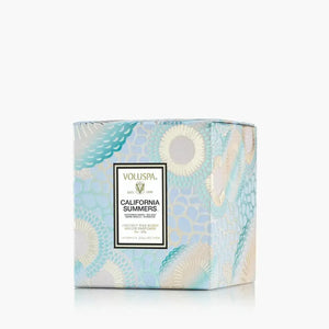 Vela Voluspa Copo de Vidro Clássico California Summers 60 Horas