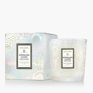 Vela Voluspa Copo de Vidro Clássico Sparkling Cuvee 60 Horas