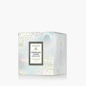 Vela Voluspa Copo de Vidro Clássico Sparkling Cuvee 60 Horas